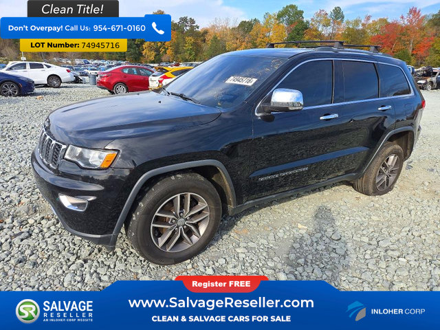 Used 2017 Jeep Grand Cherokee Limited AWD/4WD image 1