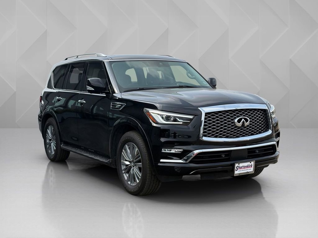 Used 2022 INFINITI QX80 Luxe w/ Cargo Package RWD image 3