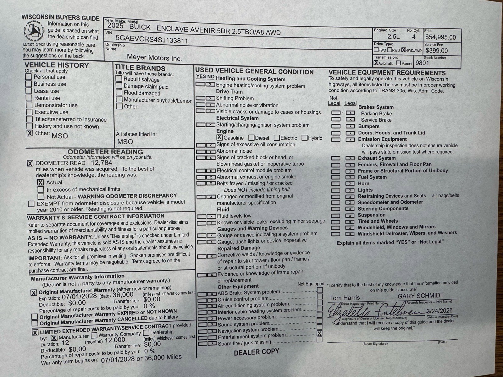 Certified 2025 Buick Enclave Avenir w/ Super Cruise Package image 32