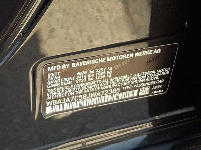 Used 2018 BMW 530i xDrive AWD/4WD image 31