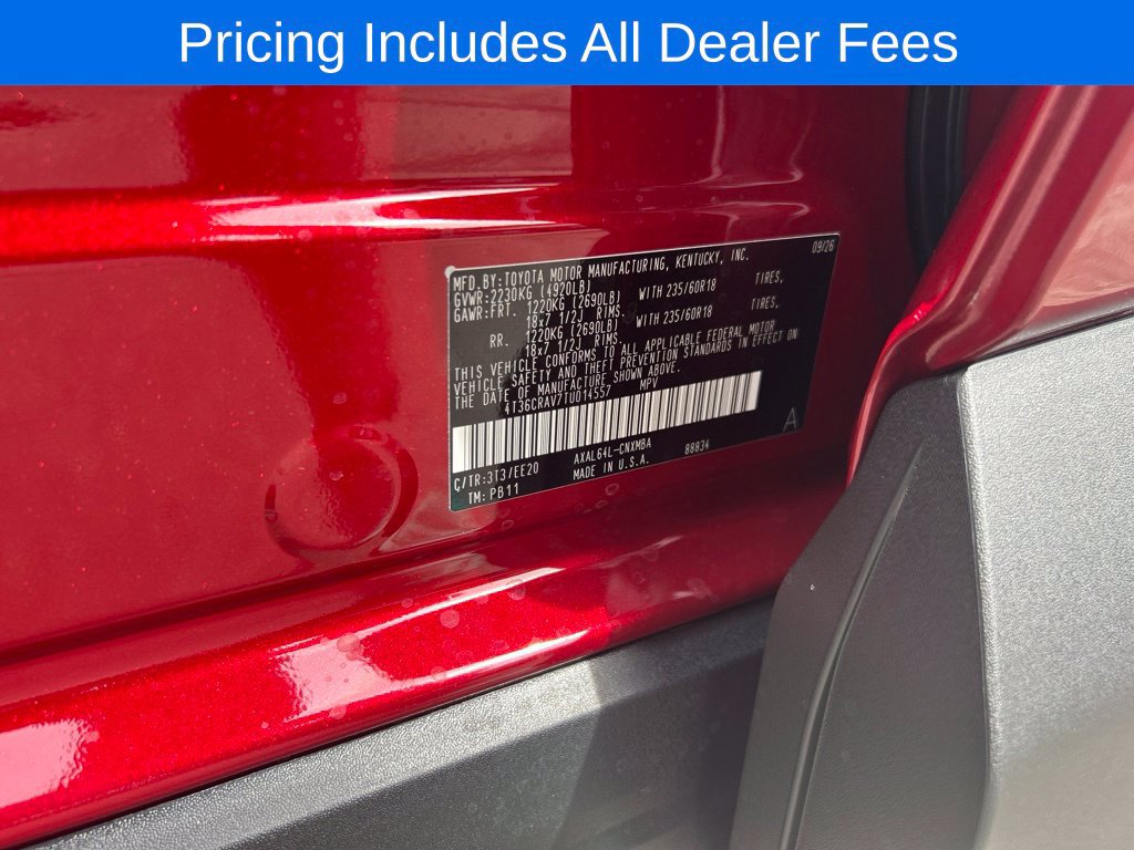 New 2026 Toyota RAV4 XLE Premium AWD/4WD image 20