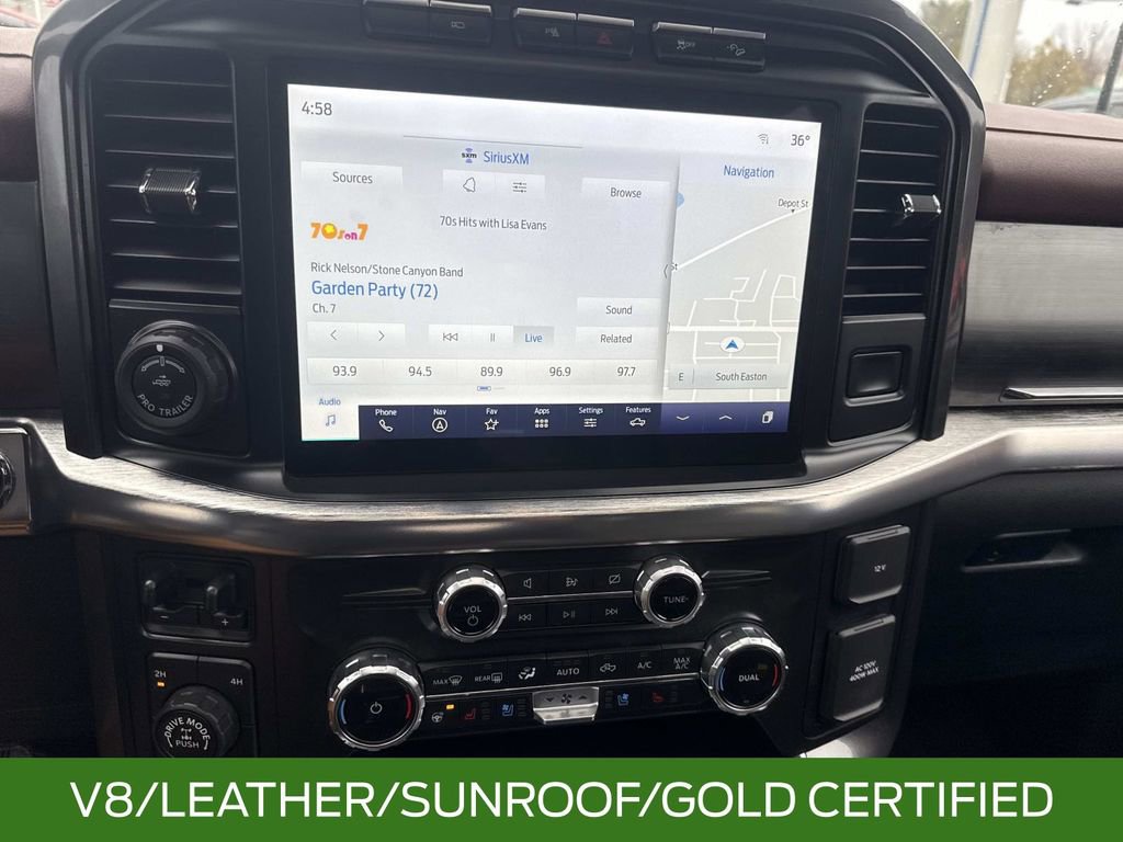 Certified 2022 Ford F150 Lariat w/ Equipment Group 502A High image 21