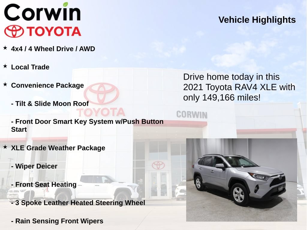 Used 2021 Toyota RAV4 XLE w/ Convenience Package AWD/4WD image 7