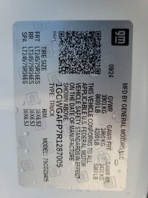 New 2024 Chevrolet Express 2500 w/ Driver Convenience Package image 31