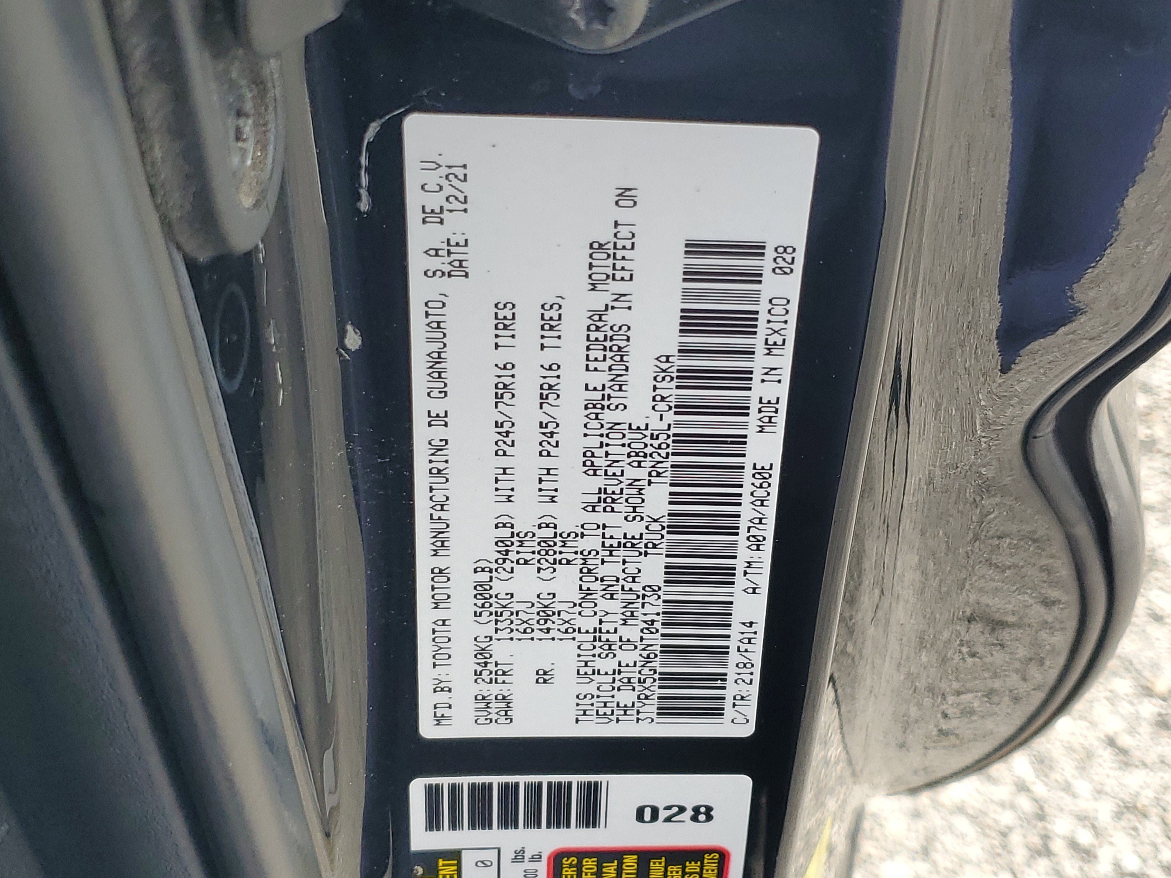 Used 2022 Toyota Tacoma SR image 22