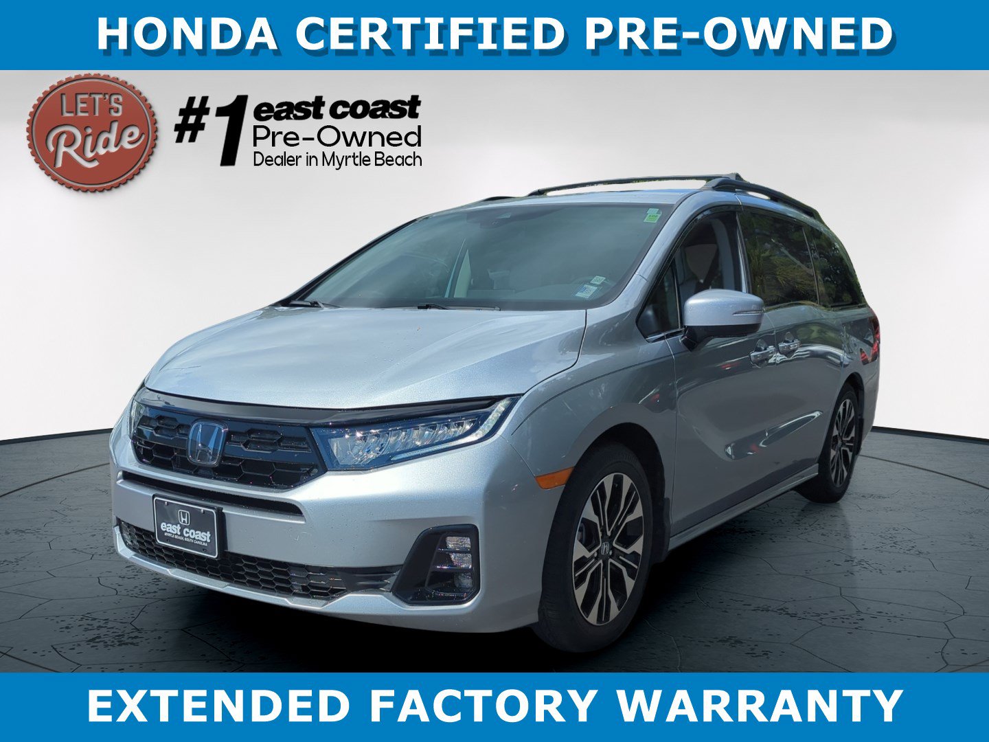 Certified 2025 Honda Odyssey Elite
