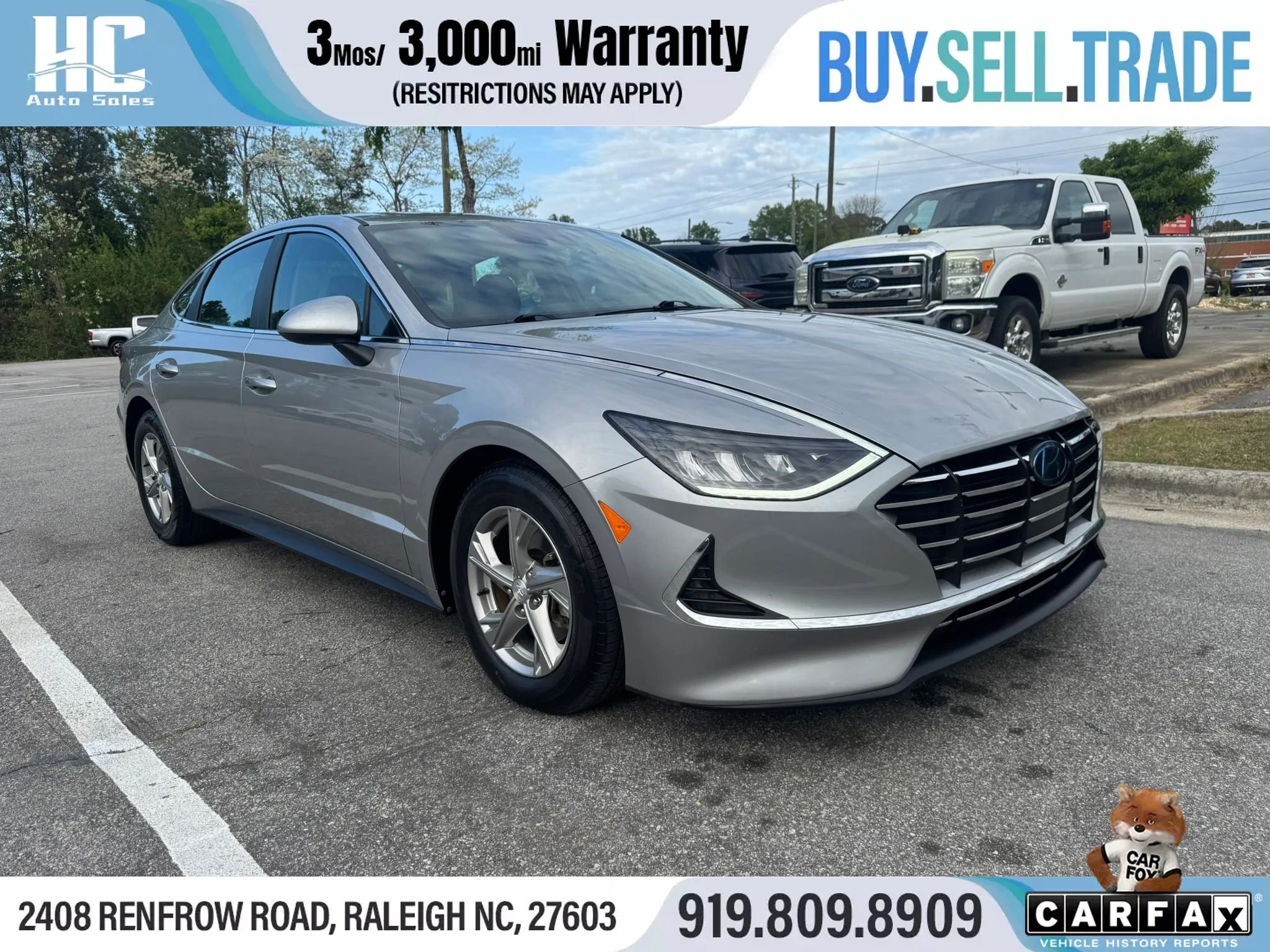Used 2020 Hyundai Sonata SE w/ Cargo Package image 7