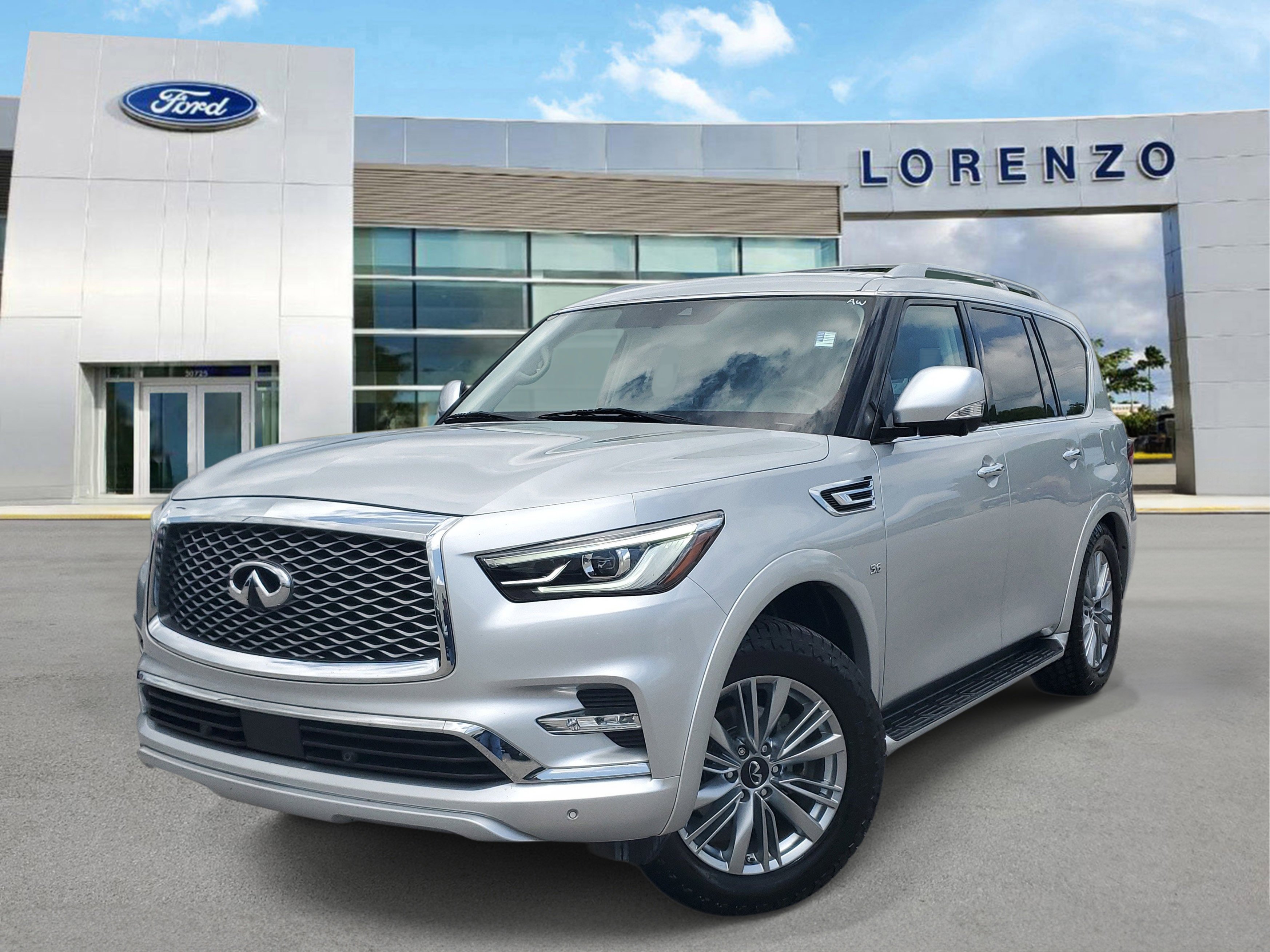 Used 2019 INFINITI QX80 Luxe w/ Cargo Package
