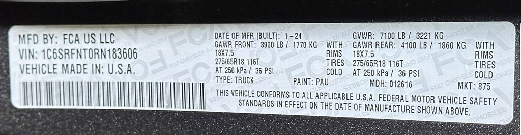 Certified 2024 RAM 1500 Tradesman image 48