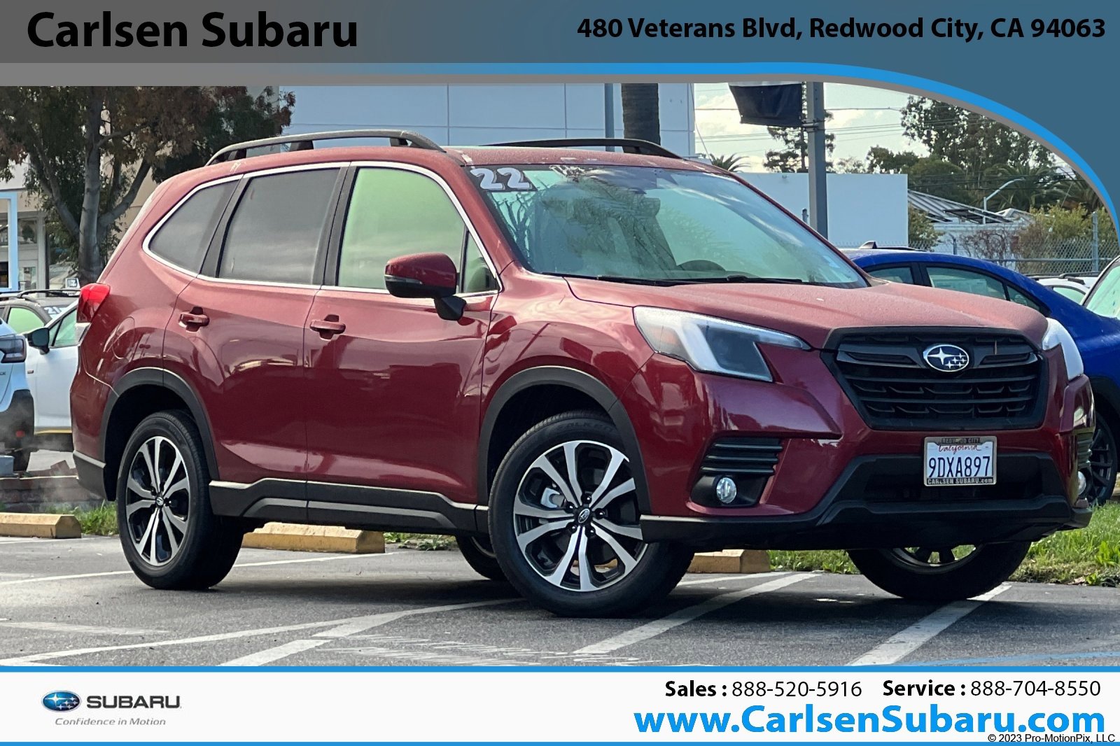 Certified 2022 Subaru Forester Limited