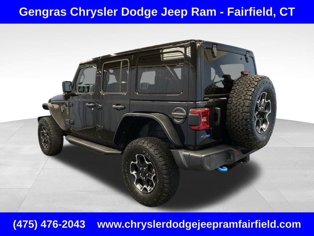 Used 2022 Jeep Wrangler Unlimited Rubicon 4xe w/ Cold Weather Group AWD/4WD image 4
