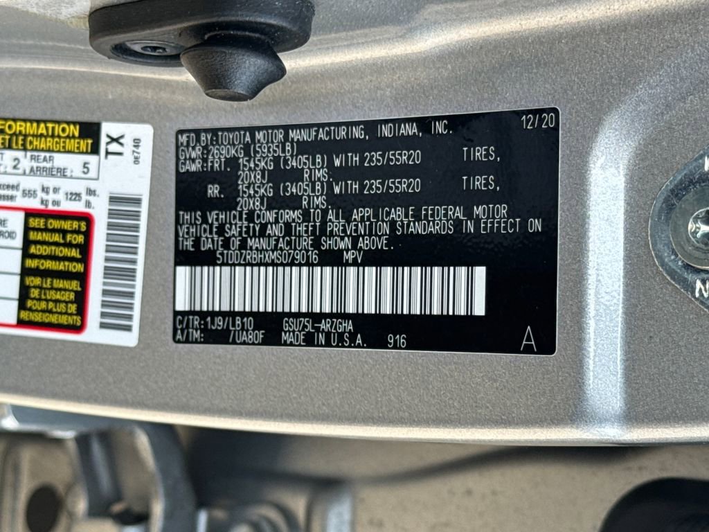 Used 2021 Toyota Highlander Limited AWD/4WD image 51