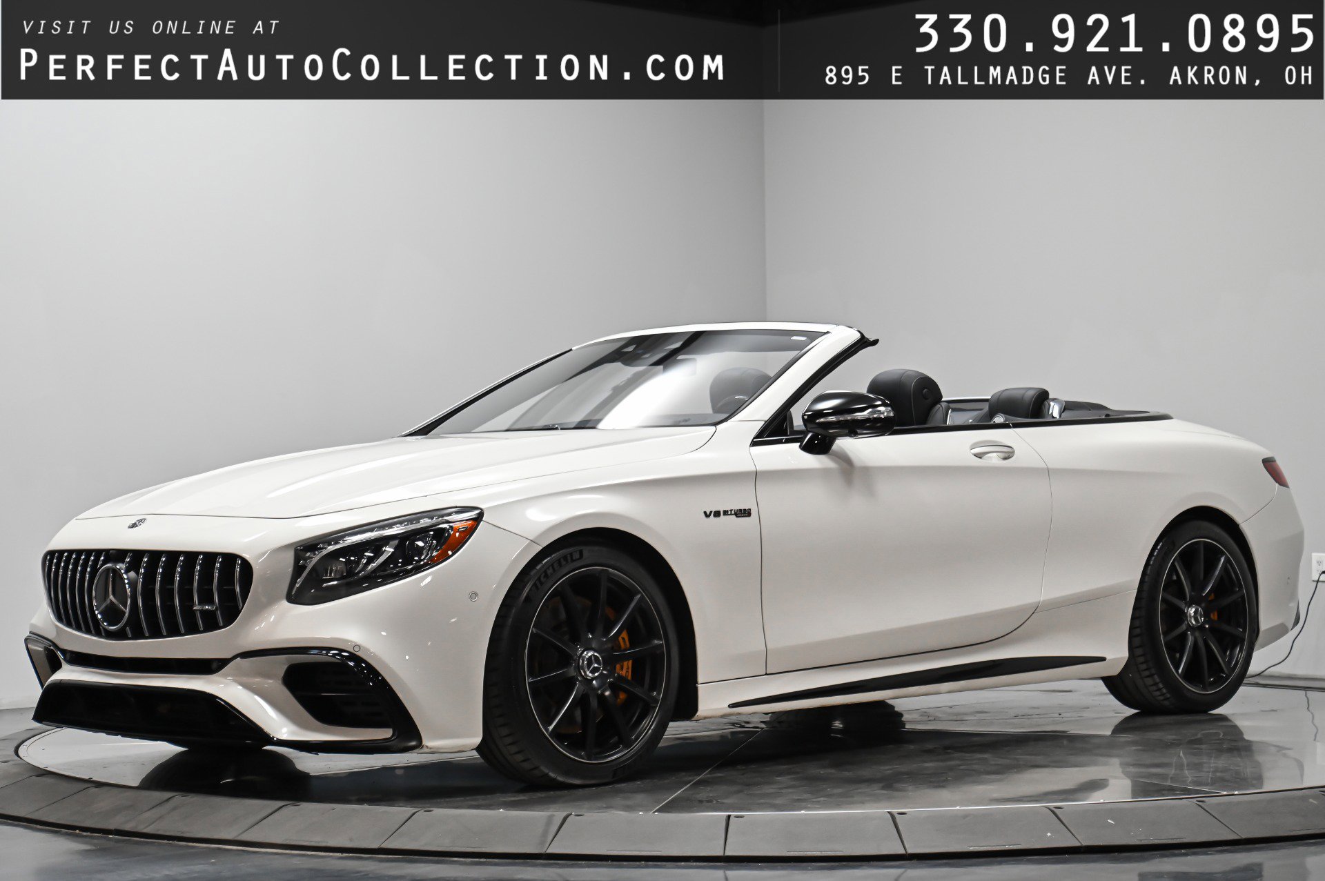Used 2019 Mercedes-Benz S 63 AMG 4MATIC Cabriolet w/ Driver Assistance Package
