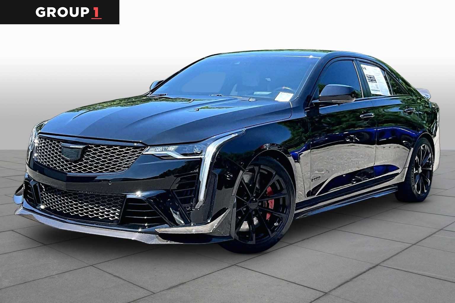 Used 2022 Cadillac CT4 V Blackwing w/ Carbon Fiber 1 Package RWD image 1