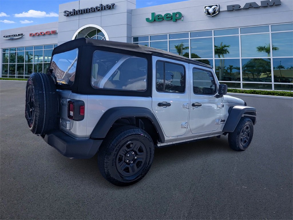 Certified 2024 Jeep Wrangler Sport image 7