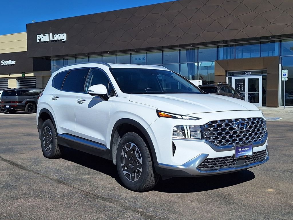 Certified 2023 Hyundai Santa Fe Blue image 1