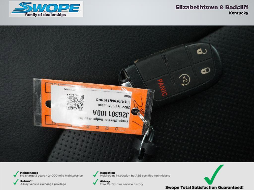 Used 2022 Jeep Compass Latitude image 30