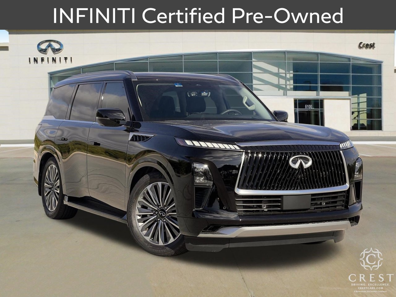 Certified 2026 INFINITI QX80 Luxe w/ Cargo Package