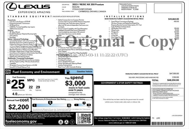 Used 2023 Lexus NX 350 AWD image 4