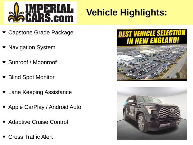 Used 2026 Toyota Sequoia Capstone AWD/4WD image 3
