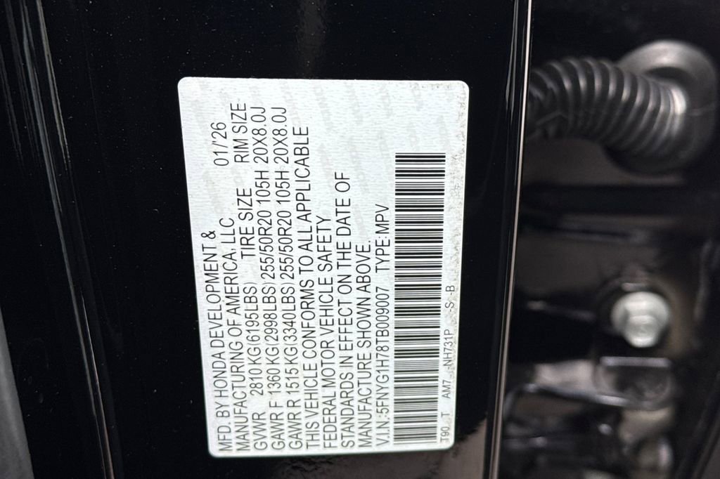 New 2026 Honda Pilot Touring image 36