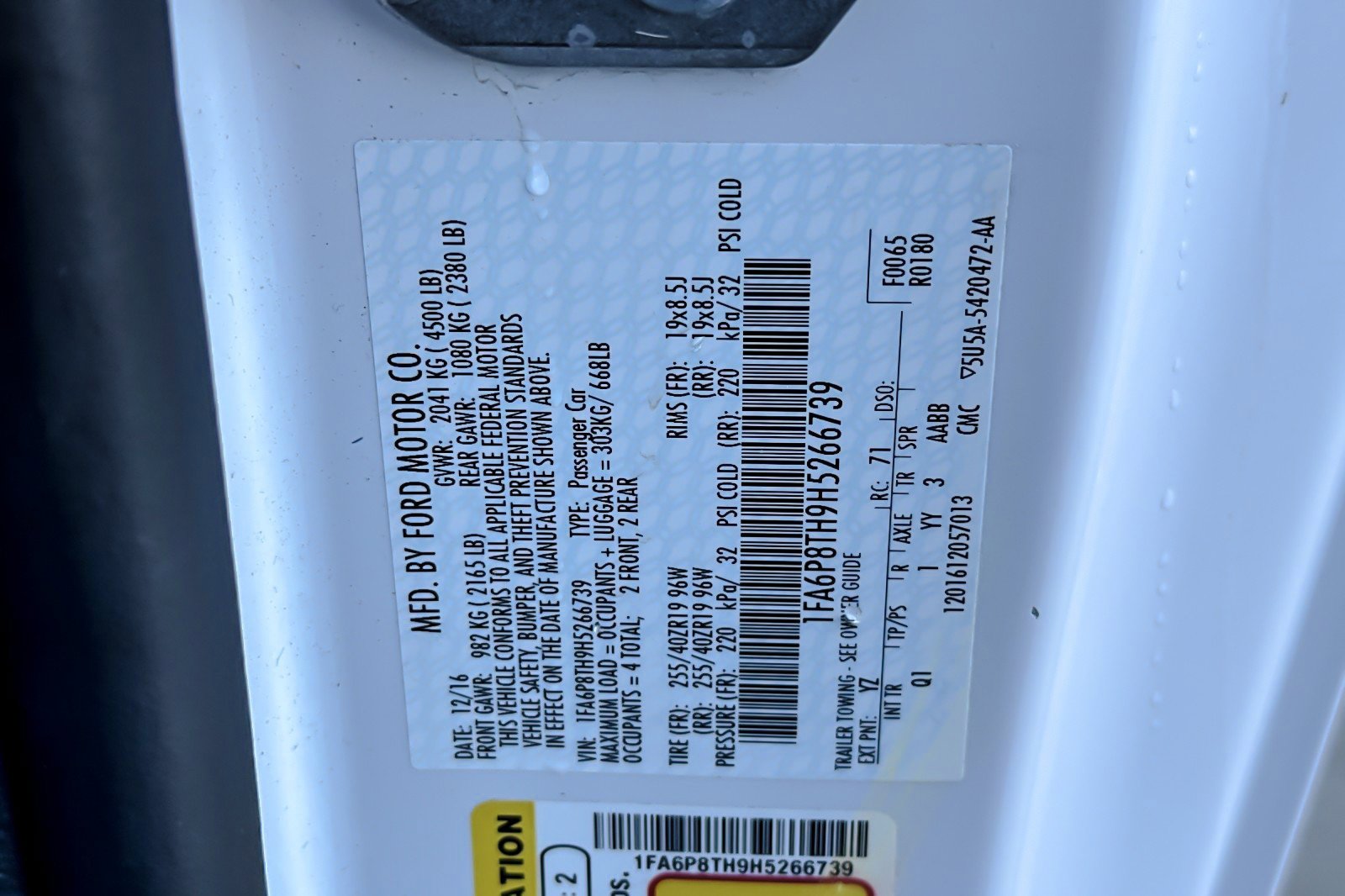 Used 2017 Ford Mustang Coupe w/ Interior & Wheel Package image 26