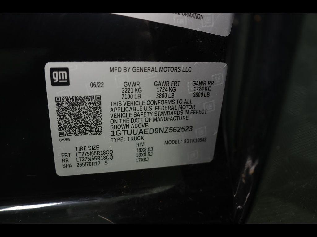 Used 2022 GMC Sierra 1500 Pro w/ Pro Value Package image 33