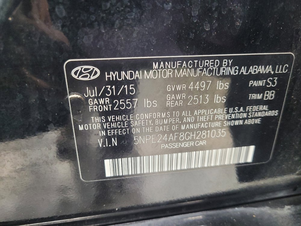 Used 2016 Hyundai Sonata SE image 33