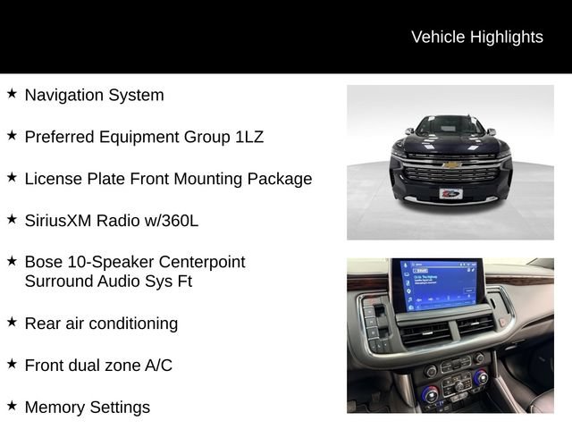 Certified 2023 Chevrolet Tahoe Premier AWD/4WD image 16
