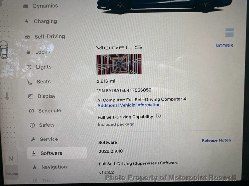 Used 2026 Tesla Model S Plaid AWD/4WD image 8