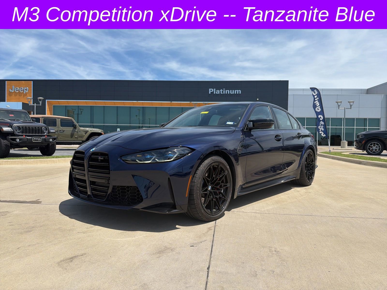 Used 2023 BMW M3 Competition w/ Executive Package AWD/4WD image 1