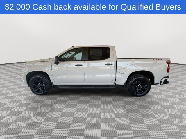 New 2026 Chevrolet Silverado 1500 Custom w/ Turbomax Blackout Package AWD/4WD image 6