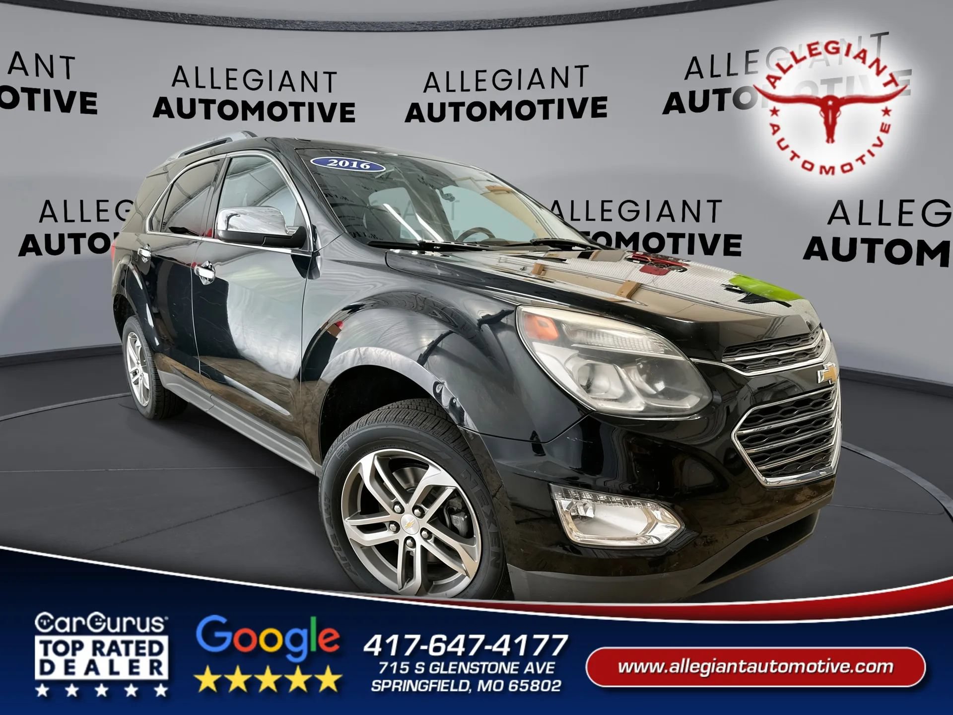 Used 2016 Chevrolet Equinox LTZ w/ Enhanced Convenience Package FWD image 1