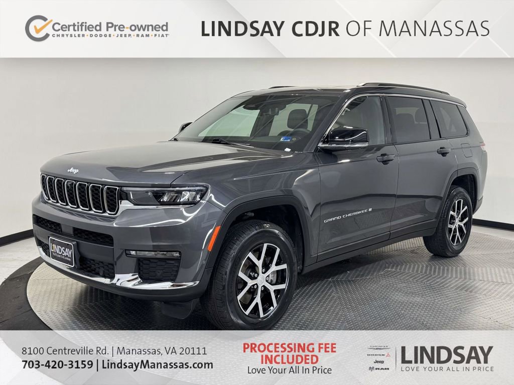 Certified 2025 Jeep Grand Cherokee L Limited w/ Luxury Tech Group II AWD/4WD image 5