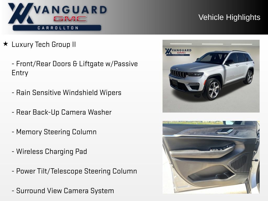 Used 2024 Jeep Grand Cherokee Limited w/ Luxury Tech Group II image 11