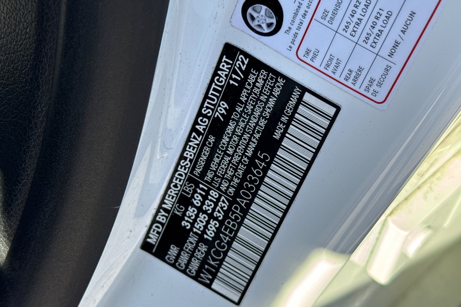 Certified 2023 Mercedes-Benz EQS 580 4MATIC Sedan image 28
