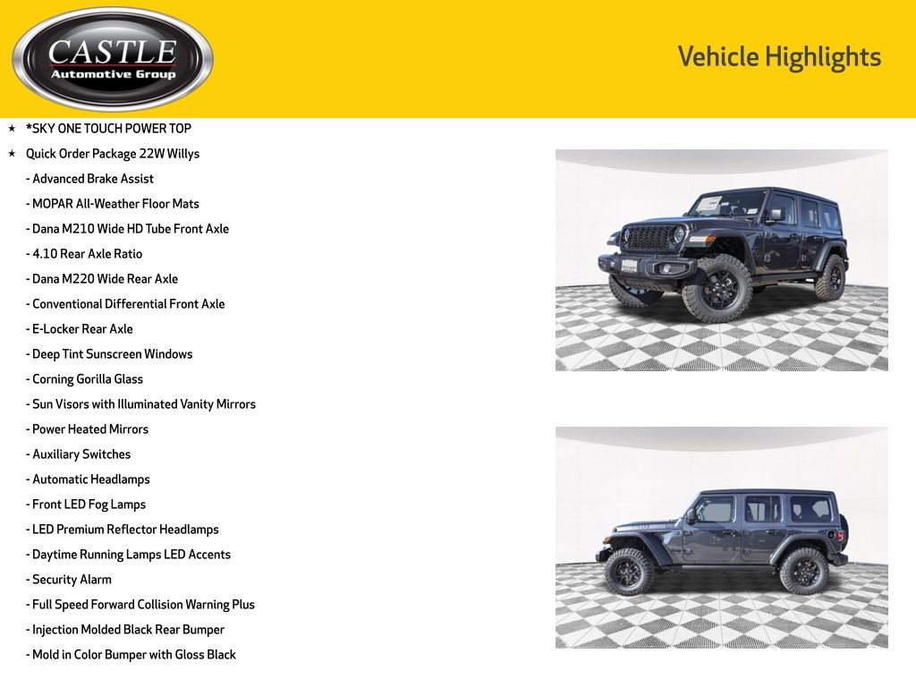 New 2026 Jeep Wrangler Willys image 3