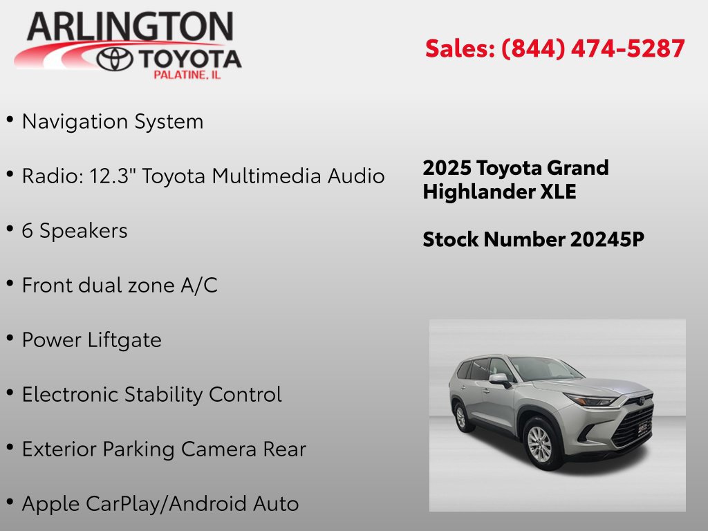 Used 2025 Toyota Grand Highlander AWD image 4