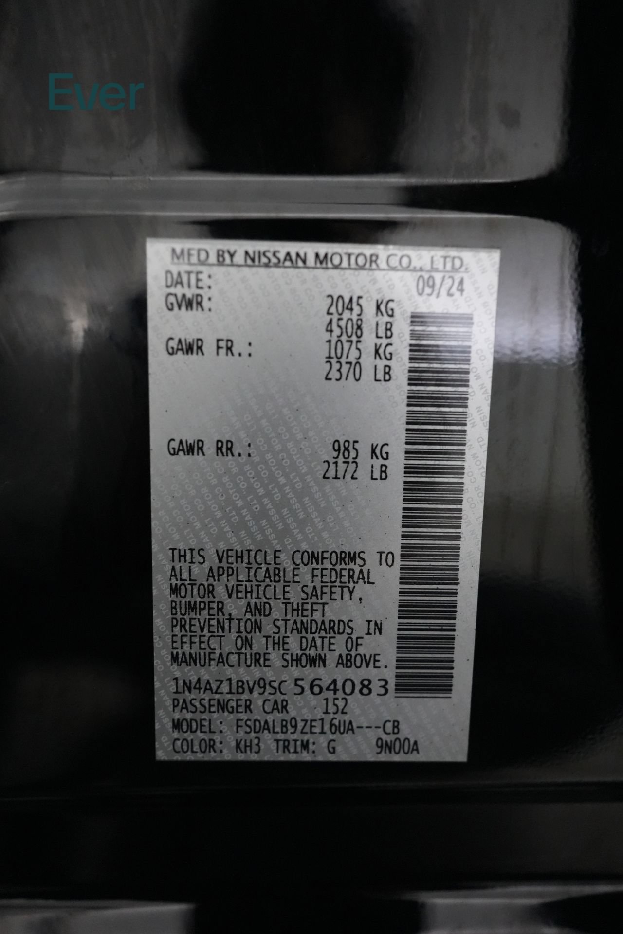 Used 2025 Nissan Leaf S FWD image 26