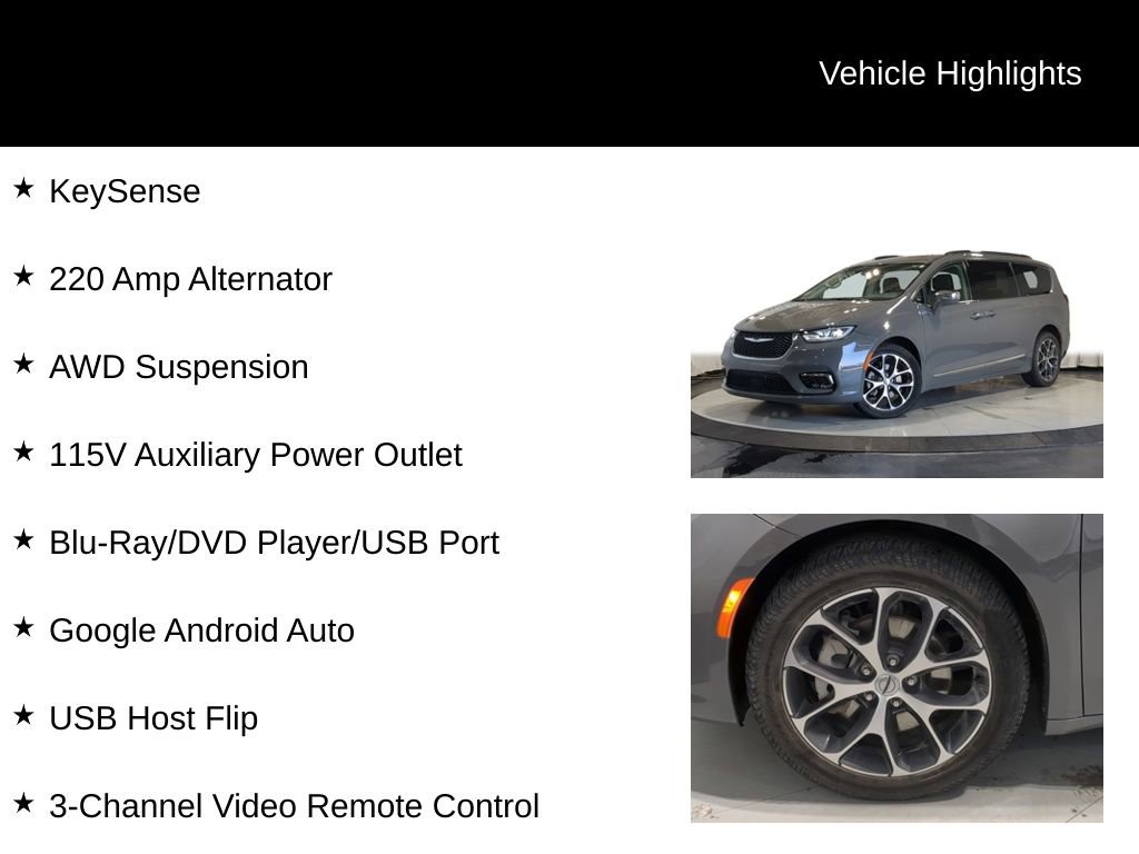 Used 2021 Chrysler Pacifica Limited w/ Uconnect Theater Family Group AWD/4WD image 32