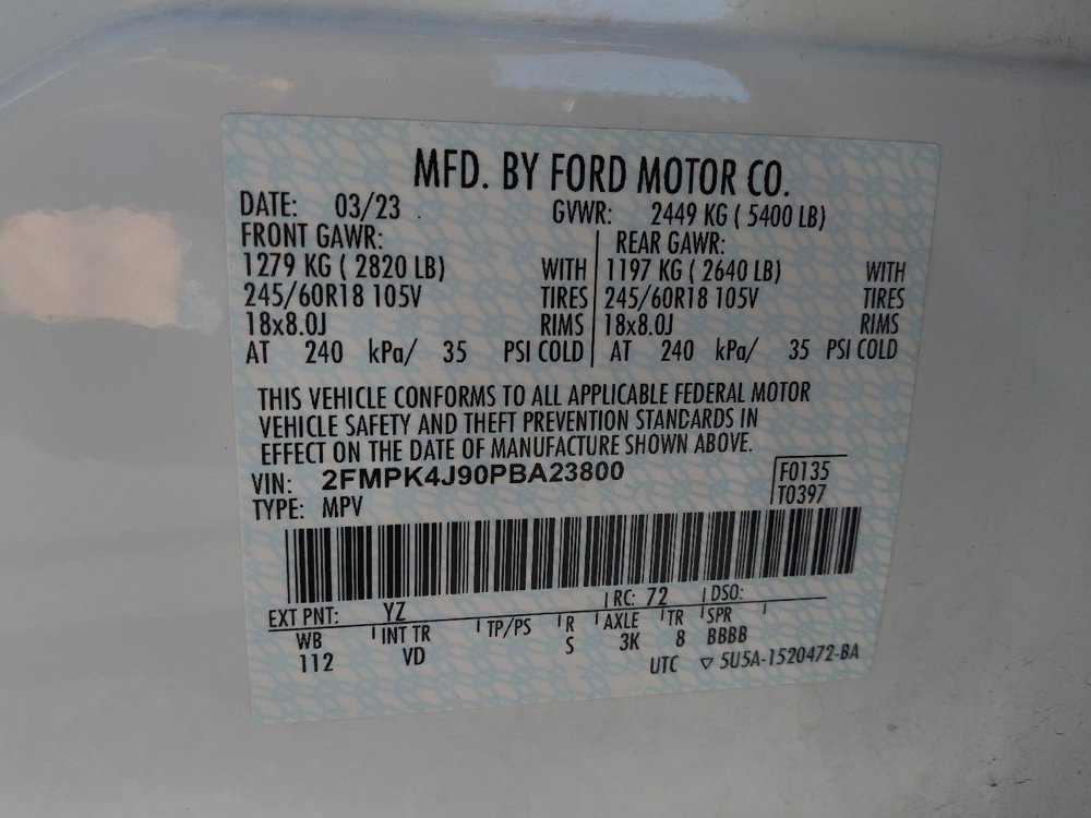 Used 2023 Ford Edge SEL image 33