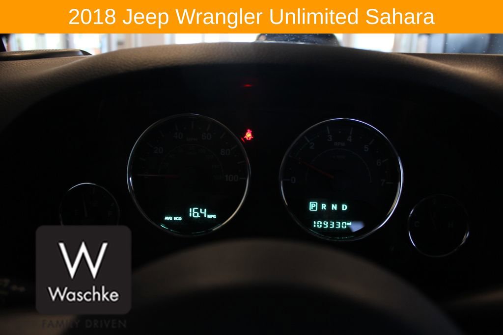 Used 2018 Jeep Wrangler Unlimited Sahara image 30