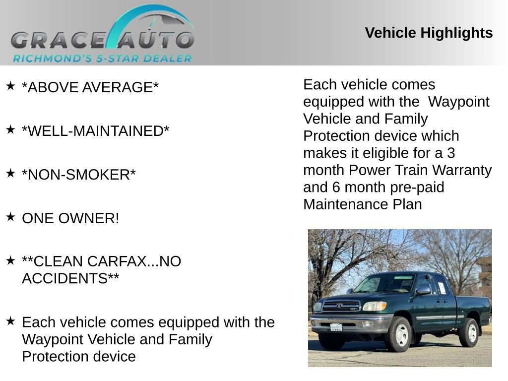 Used 2002 Toyota Tundra SR5 image 2