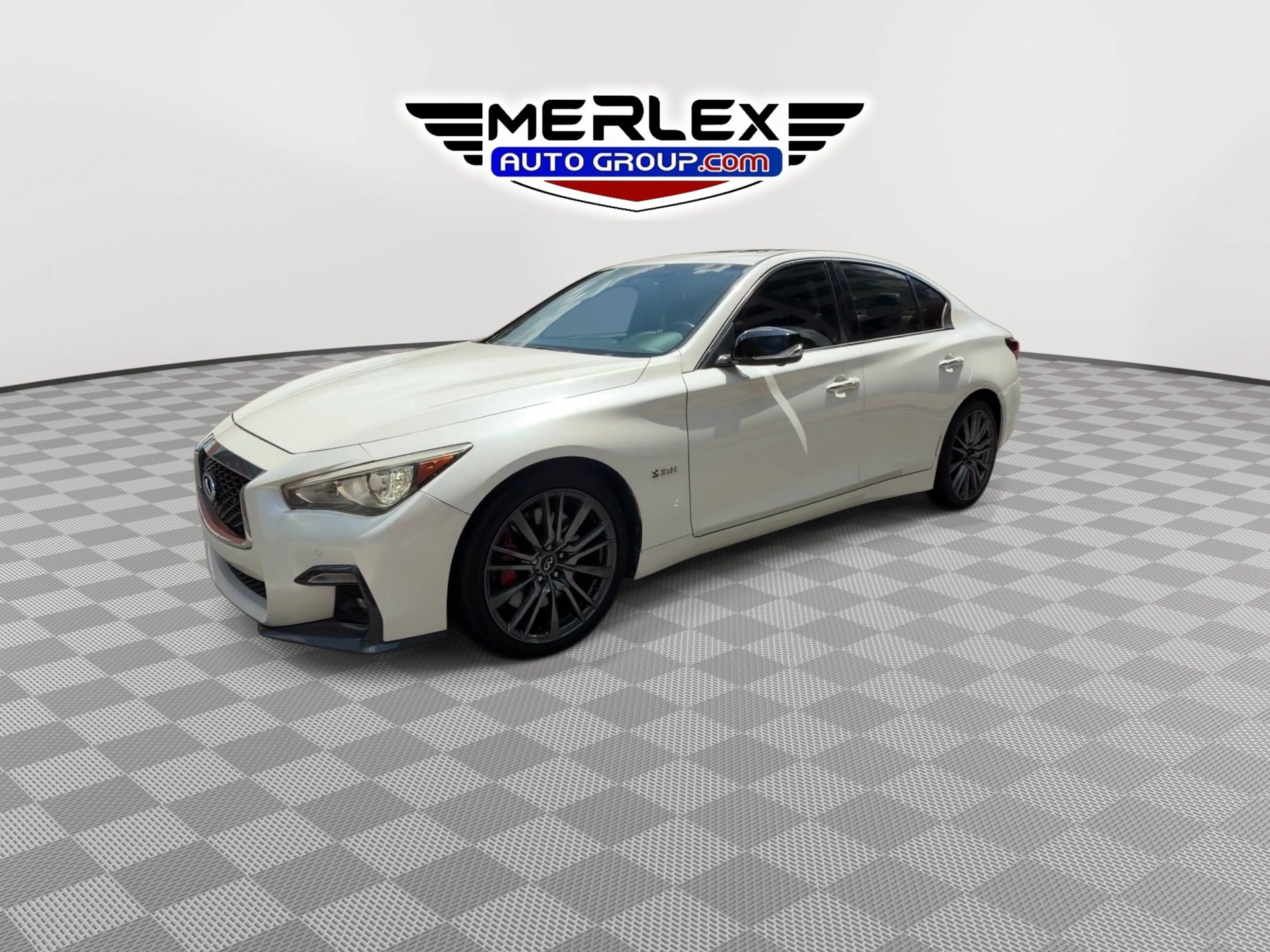 Used 2018 INFINITI Q50 Red Sport 400 RWD image 4