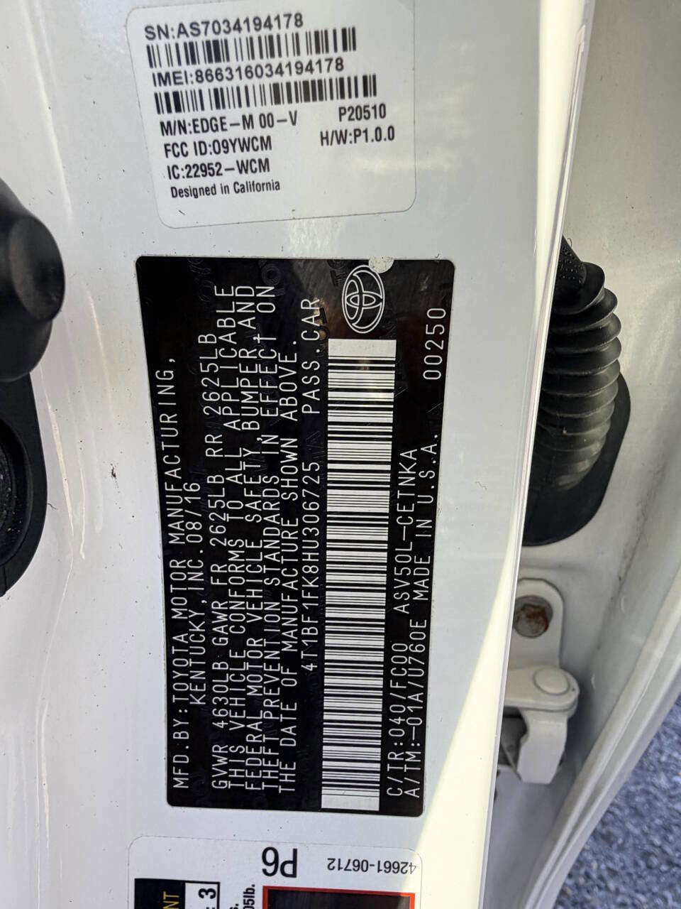 Used 2017 Toyota Camry LE image 26