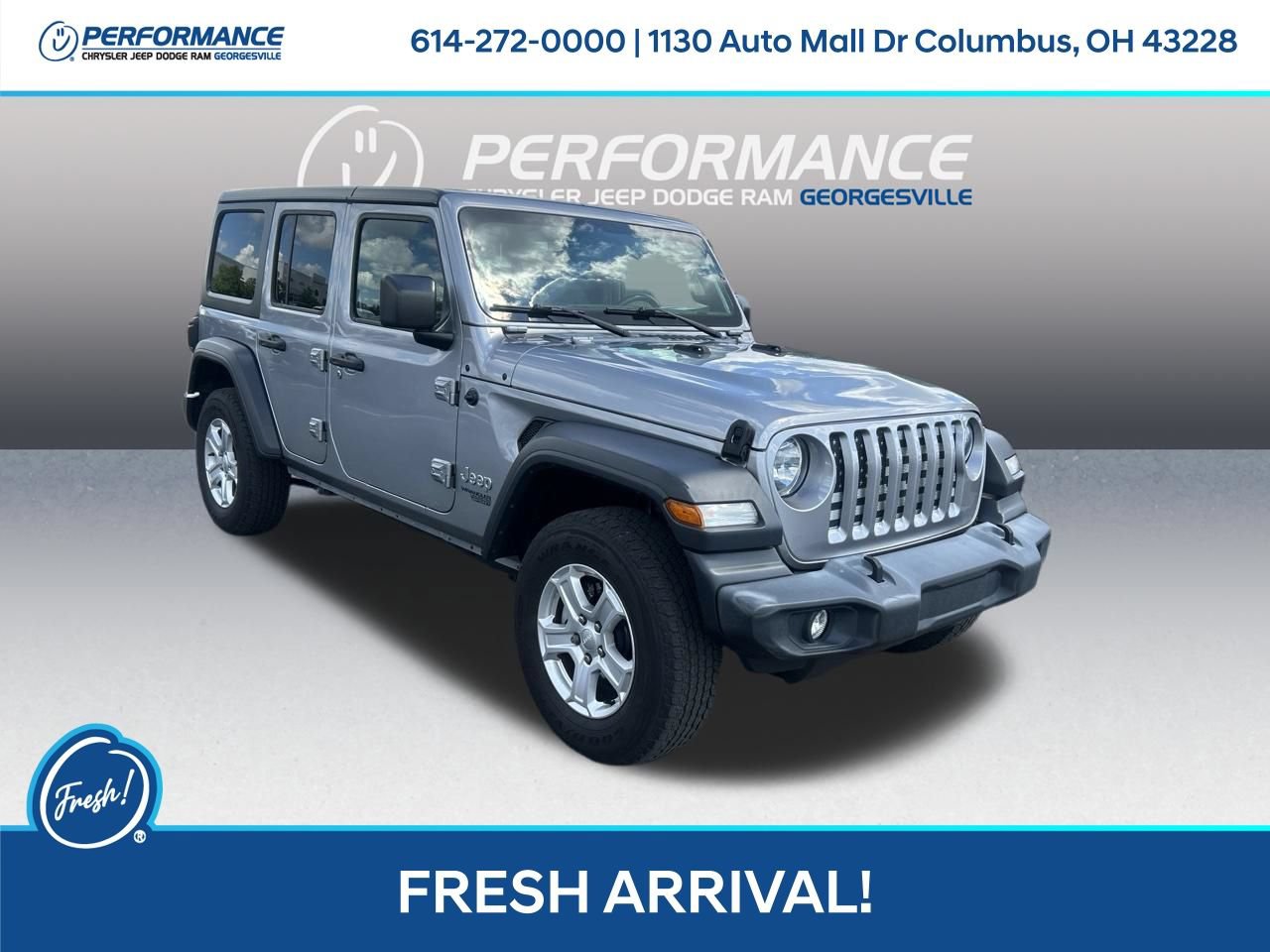 Used 2019 Jeep Wrangler Unlimited Sport S