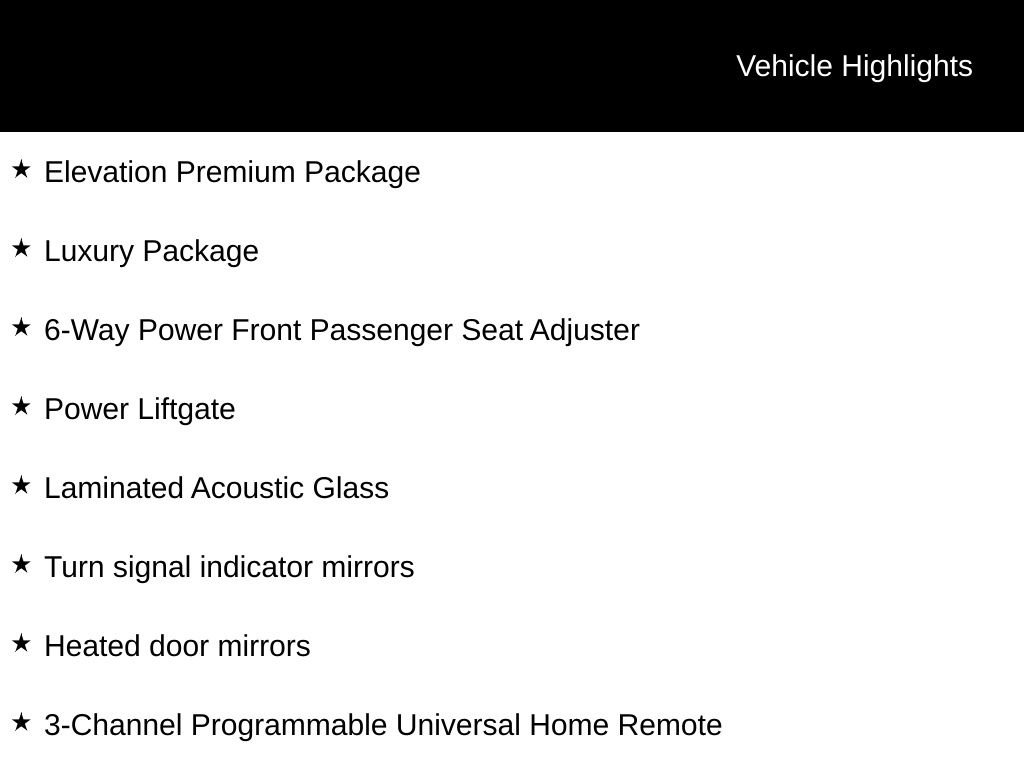 New 2026 GMC Acadia Elevation w/ Elevation Premium Package image 8