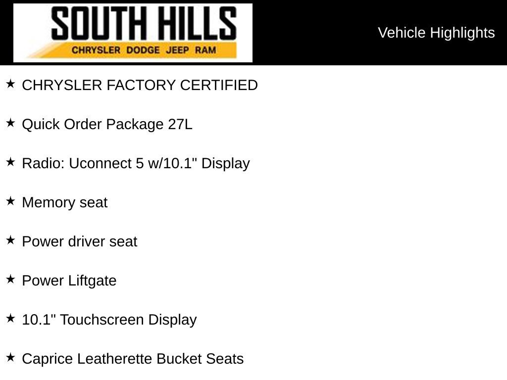 Used 2024 Chrysler Pacifica Touring-L image 4