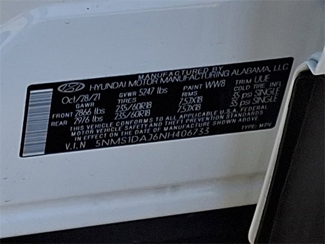 Used 2022 Hyundai Santa Fe SE image 26