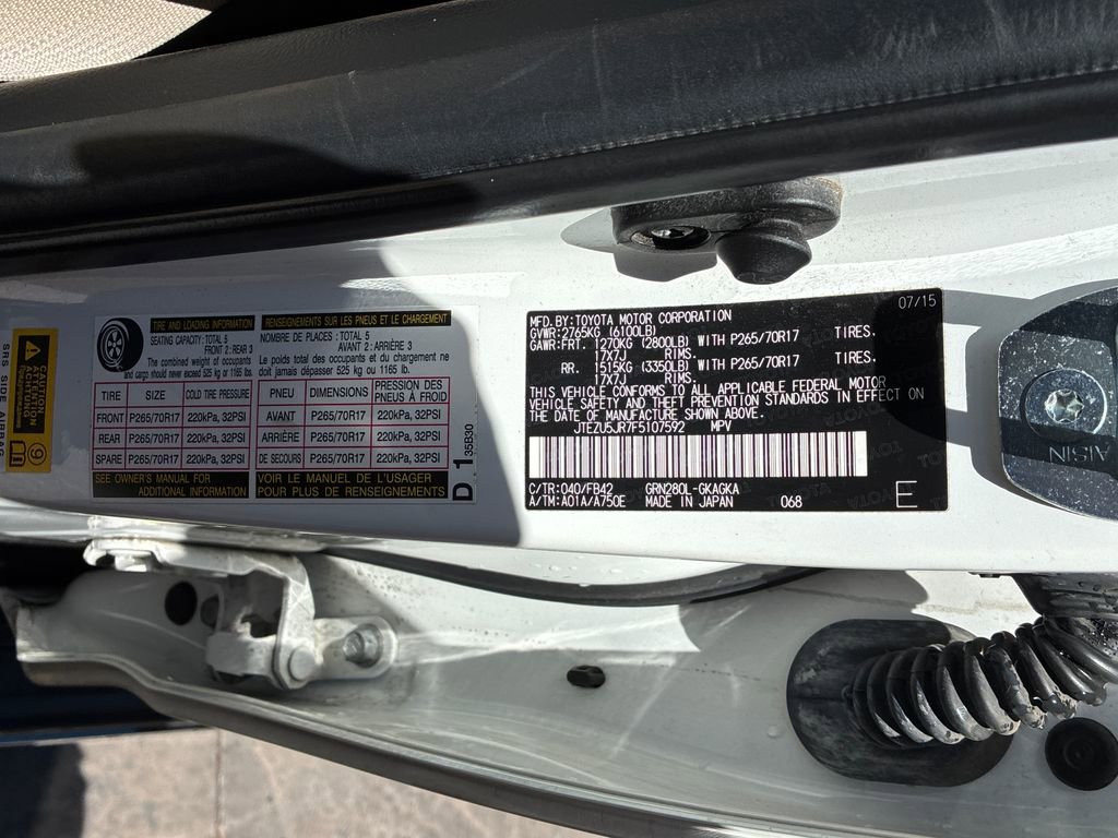 Used 2015 Toyota 4Runner SR5 RWD image 31